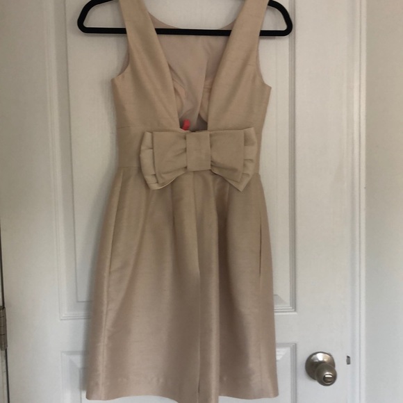 Alfred Sung size 0 champagne dress - Picture 2 of 2